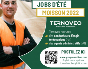 JOB D'ETE Moisson 2022 ! - Lancement des campagnes de moisson avec TERNOVEO (de juin à août 2022) 