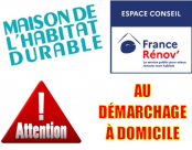 ⚠️ Attention au démarchage à domicile sur la rénovation énergétique 