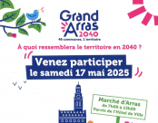 NOUVEAU PLUi, Une journée de concertation est prévue le samedi 17 mai 2025, sur la place des Héros à Arras.