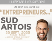 La Communauté de Communes du Sud Artois organise la 2ème édition du forum  'Entreprendre en Sud Artois' le 29/09/2025